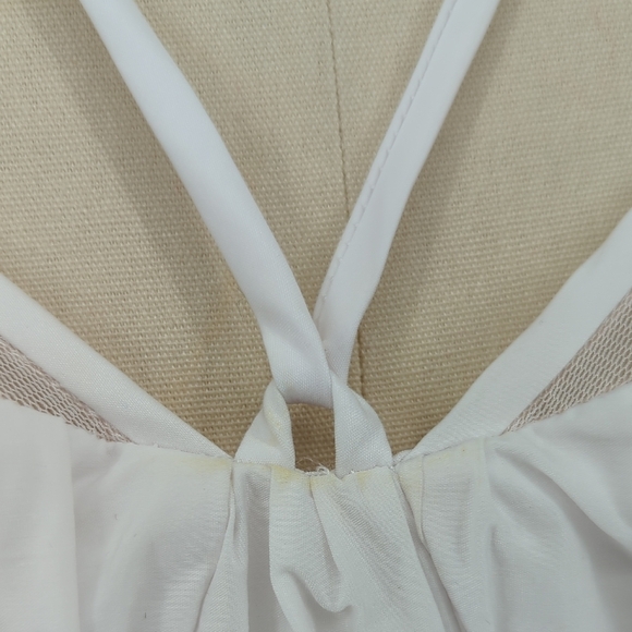 00039 Joanthan Simkhai Ruched Sweetheart Bustier Top White 10	summer resortwear - Picture 8 of 8